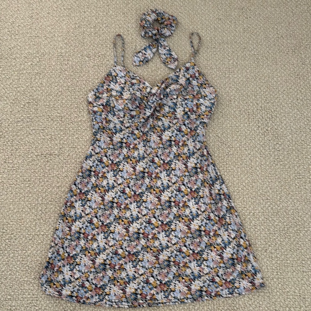 Abercrombie & Fitch Floral Mini Sundress